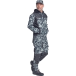 Obrázok z Cerva NEURUM CAMOUFLAGE Pracovná bunda s kapucňou antracit