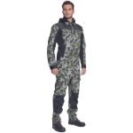 Obrázok z Cerva NEURUM CAMOUFLAGE Pracovná bunda s kapucňou olivová