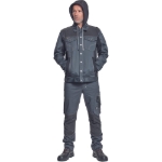 Obrázok z Cerva NEURUM CLASSIC Pracovná bunda s kapucňou antracit