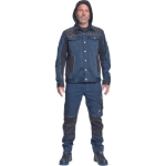 Obrázok z Cerva NEURUM CLASSIC Pracovná bunda s kapucňou navy