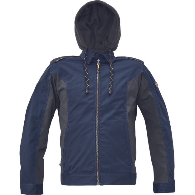 Obrázok z Cerva DAYBORO Pracovná bunda tm. modrá / čierna