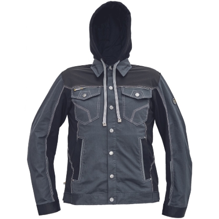 Obrázok z Cerva NEURUM CLASSIC Pracovná bunda s kapucňou antracit