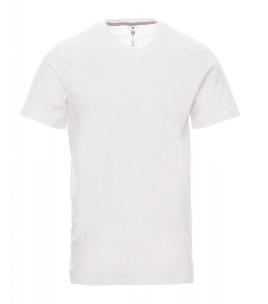 Obrázok z PAYPER SUNSET Pánske tričko 155 g/m² biela