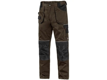 Obrázok z CXS ORION TEODOR Pracovné nohavice hnedé/čierne