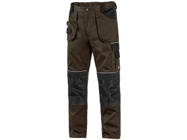 Obrázok z CXS ORION TEODOR Pracovné nohavice hnedé/čierne