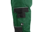 Obrázok z CXS ORION TEODOR Pracovné nohavice zeleno/čierne