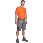 Obrázok z Cerva CREMORNE Pracovné šortky šedá / čierna