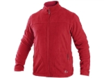 Obrázok z CXS GRANBY Pánska fleecová mikina červená