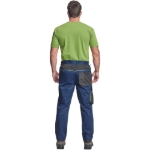 Obrázok z Cerva CREMORNE Pracovné nohavice do pásu tm. modrá / čierna