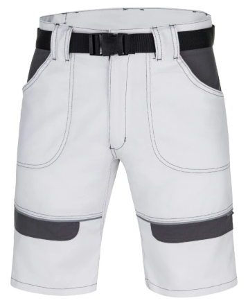 Obrázok z ARDON®COOL TREND Pracovné kraťasy bielo-šedé