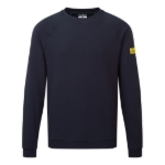 Obrázok z PORTWEST Hamilton AS24 Antistatická ESD mikina tmavo modrá