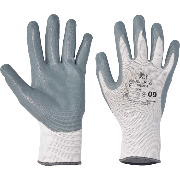 Obrázok z FF BABBLER LIGHT Pracovné rukavice 12 párov