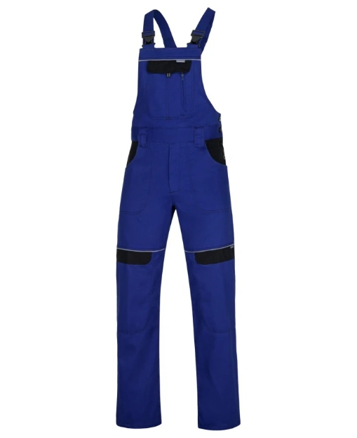 Obrázok z ARDON®COOL TREND Pracovné nohavice s trakmi modrá / čierna