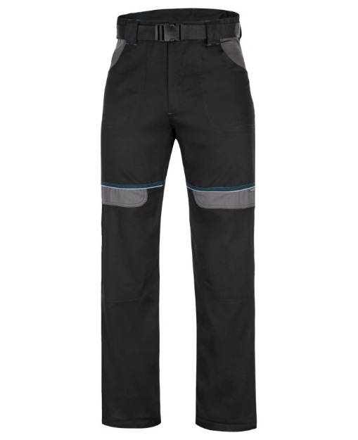 Obrázok z ARDON®COOL TREND Pracovné nohavice do pása čierne predĺžené 