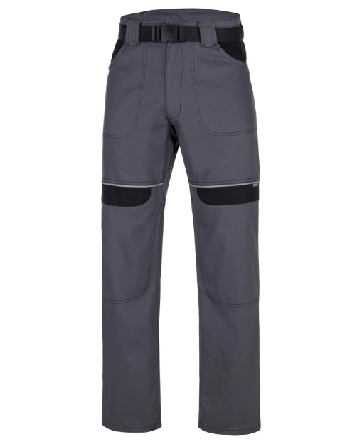 Obrázok z ARDON®COOL TREND Pracovné nohavice do pása šedo-čierne skrátené