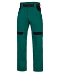 Obrázok z ARDON®COOL TREND Pracovné nohavice do pása zelené skrátené
