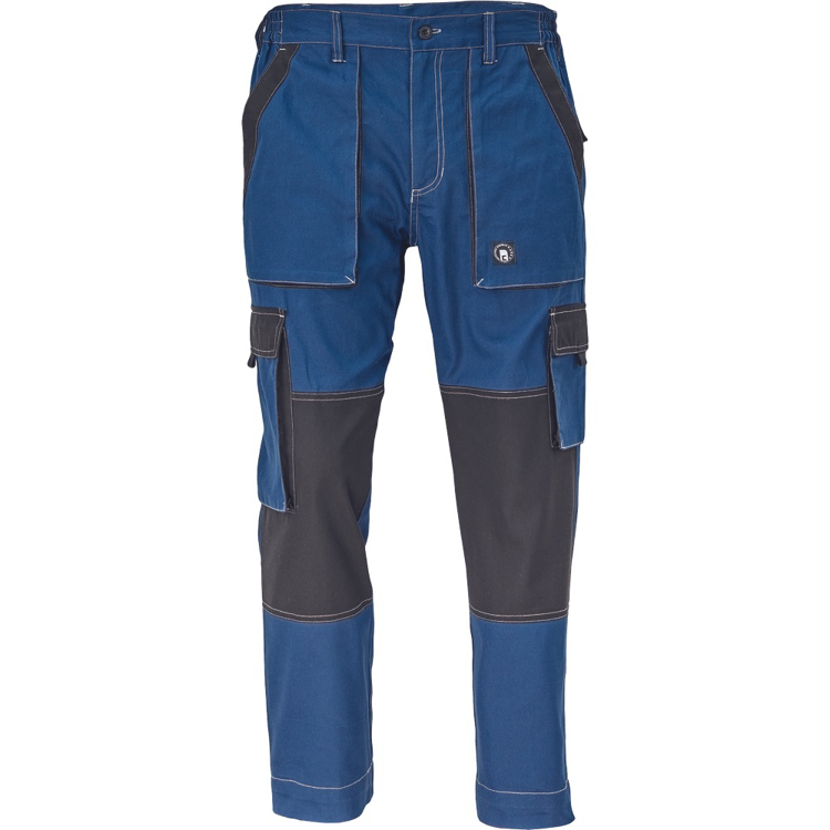 Obrázok z Cerva MAX SUMMER Pracovné nohavice do pásu modrá / čierna