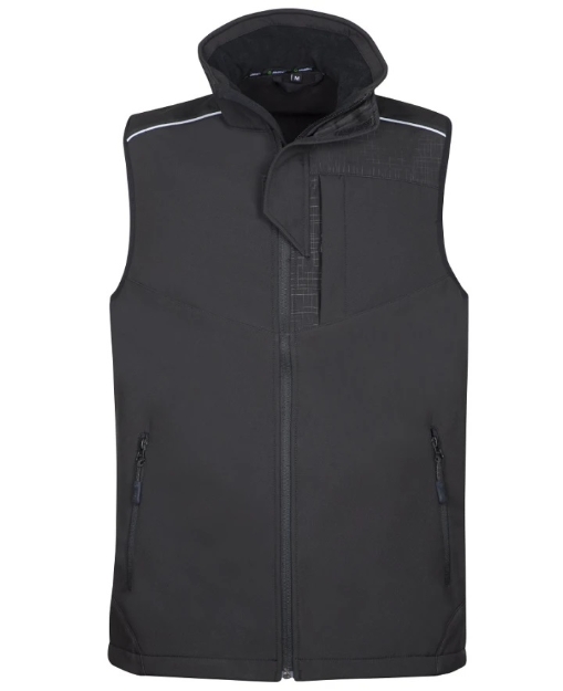 Obrázok z ARDON SPIRIT Pánska softshellová vesta čierna
