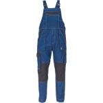 Obrázok z Cerva MAX SUMMER Pracovné nohavice s trakmi modrá / čierna