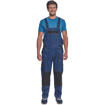 Obrázok z Cerva MAX SUMMER Pracovné nohavice s trakmi modrá / čierna