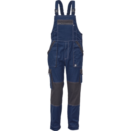 Obrázok z Cerva MAX SUMMER Pracovné nohavice s trakmi navy / antracit 