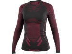 Obrázok z CXS SeamFlex Dámske funkčné tričko s dlhým rukávom čierno-ružové