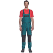 Obrázok z Cerva MAX SUMMER Pracovné nohavice s trakmi zeleno / čierne 
