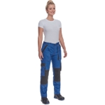 Obrázok z Cerva MAX SUMMER LADY Pracovné nohavice modré / čierne