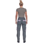 Obrázok z  Cerva MAX SUMMER LADY Pracovné nohavice šedé / sv. fialové