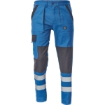 Obrázok z Cerva MAX NEO REFLEX Pracovné nohavice do pásu modro / čierne 
