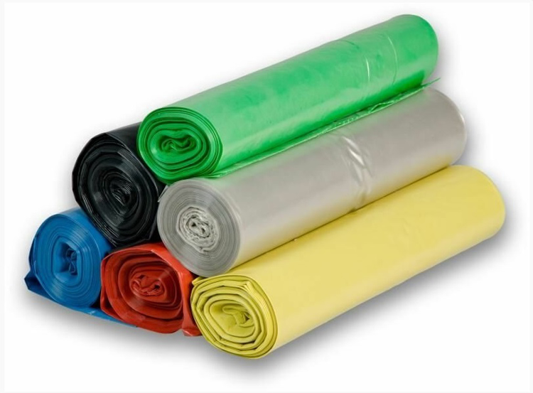 Obrázok z LDPE 240L EXTRA PEVNÉ vrecia na odpad 5ks/role