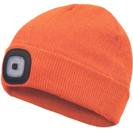 Obrázok z Cerva DEEL LED čiapka s lampou HV oranžová