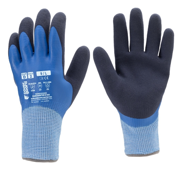 Obrázok z EUROWINTER D100 Pracovné rukavice zimné
