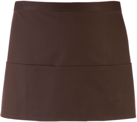Obrázok z Premier PR 155 Krátka zástera do pása s vreckom brown