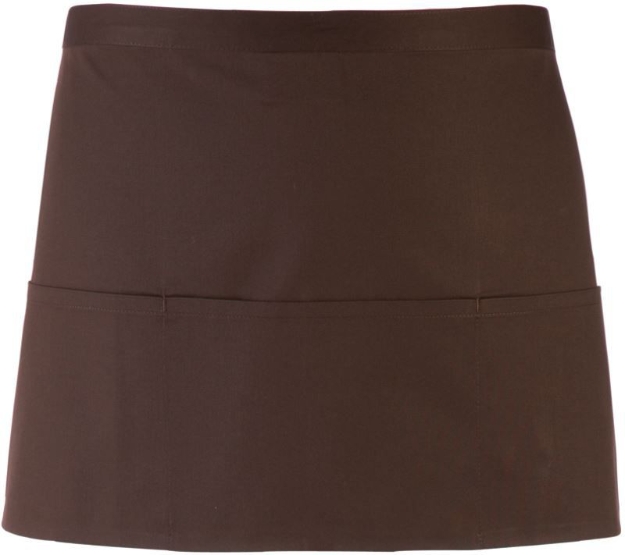 Obrázok z Premier PR 155 Krátka zástera do pása s vreckom brown