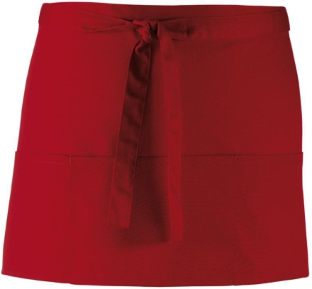 Obrázok z Premier PR 155 Krátka zástera do pása s vreckom burgundy