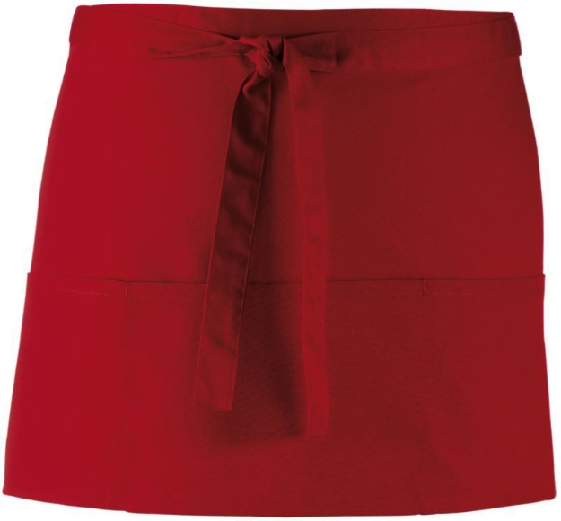 Obrázok z Premier PR 155 Krátka zástera do pása s vreckom burgundy