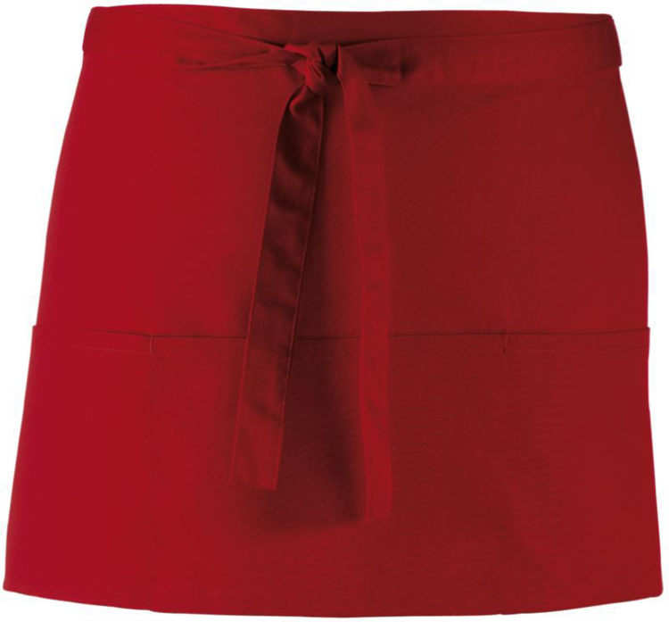 Obrázok z Premier PR 155 Krátka zástera do pása s vreckom burgundy