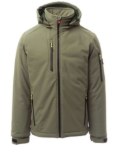 Obrázok z Payper CREEK PAD Pracovná pánska softshellová bunda zimná vojenská zelená