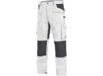 Obrázok z CXS STRETCH Pracovné nohavice bielo-šedé