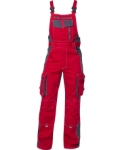Obrázok z ARDON®VISION Pracovné nohavice s trakmi červené