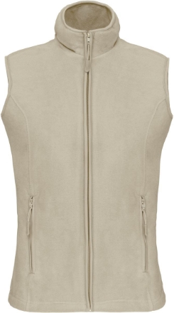 Obrázok z Kariban K906 Dámska mikrofleecová vesta "Melódia" krémová