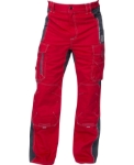 Obrázok z ARDON®VISION Pracovné nohavice do pása skrátené červené