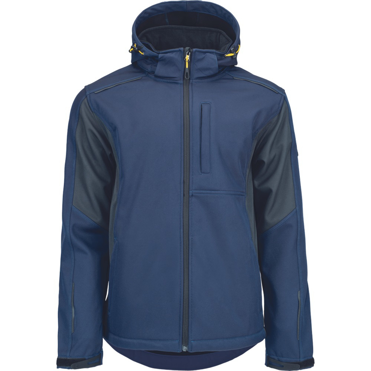 Obrázok z Cerva DAYBORO Pánska softshellová bunda tm. modrá / čierna