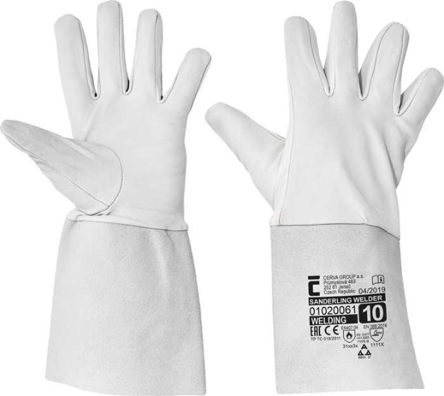 Obrázok z Cerva SANDERLING WELDER Pracovné rukavice 12 párov