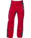 Obrázok z ARDON®VISION Pracovné nohavice do pása predlžené červené 