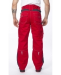 Obrázok z ARDON®VISION Pracovné nohavice do pása predlžené červené 