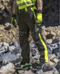 Obrázok z ARDON®NEON Pracovné nohavice predĺžené čierno-žlté