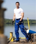 Obrázok z ARDON®URBAN+ Pracovné nohavice predĺžené stredne modré 