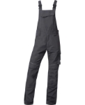 Obrázok z ARDON®URBAN+ Pracovné nohavice s trakmi skrátené tmavo šedé 